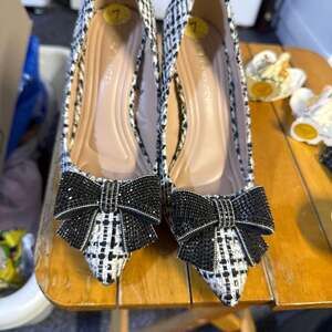 BCBGeneration Bissha Embellished Bow Slip On Pump - ,